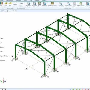 دوره طراح سازه های فولادی با نرم افزار tekla structure