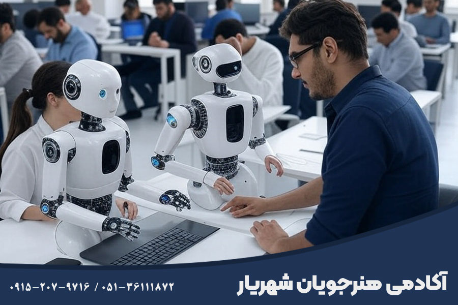 آموزش تولید محتوای دیجیتال با هوش مصنوعی در مشهد
